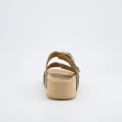 Paul Green Sandaletten|Pantolette 6157-007 Beige kombiniert