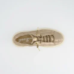 Paul Green Sneaker|Pauls 5418-088 Beige, gold-metallik