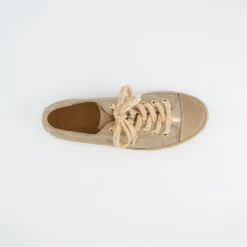 Paul Green Sneaker|Pauls 4977-268 Beige, metallik