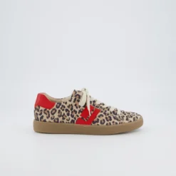 Paul Green Sneaker|Pauls 5464-137 Leo-Optik/ Rot