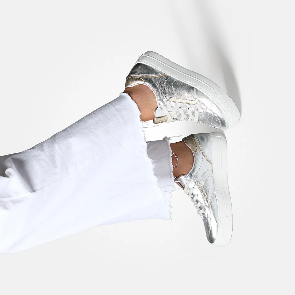 Paul Green Sneaker|Pauls 5427-037 Silber
