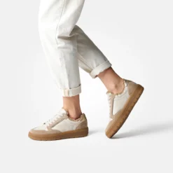 Paul Green Warmfutter|Schnürschuhe|Pauls mit RELAX-WEITE und Wechselfußbett 5369-020 Beige/ Cremeweiß/ Mandel