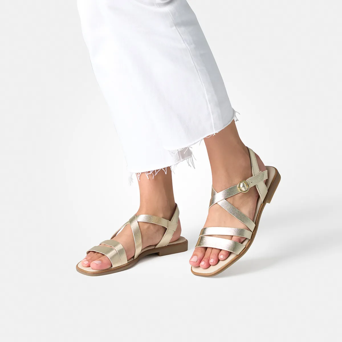 Paul Green Sandaletten|Sandale 6096-077 Gold