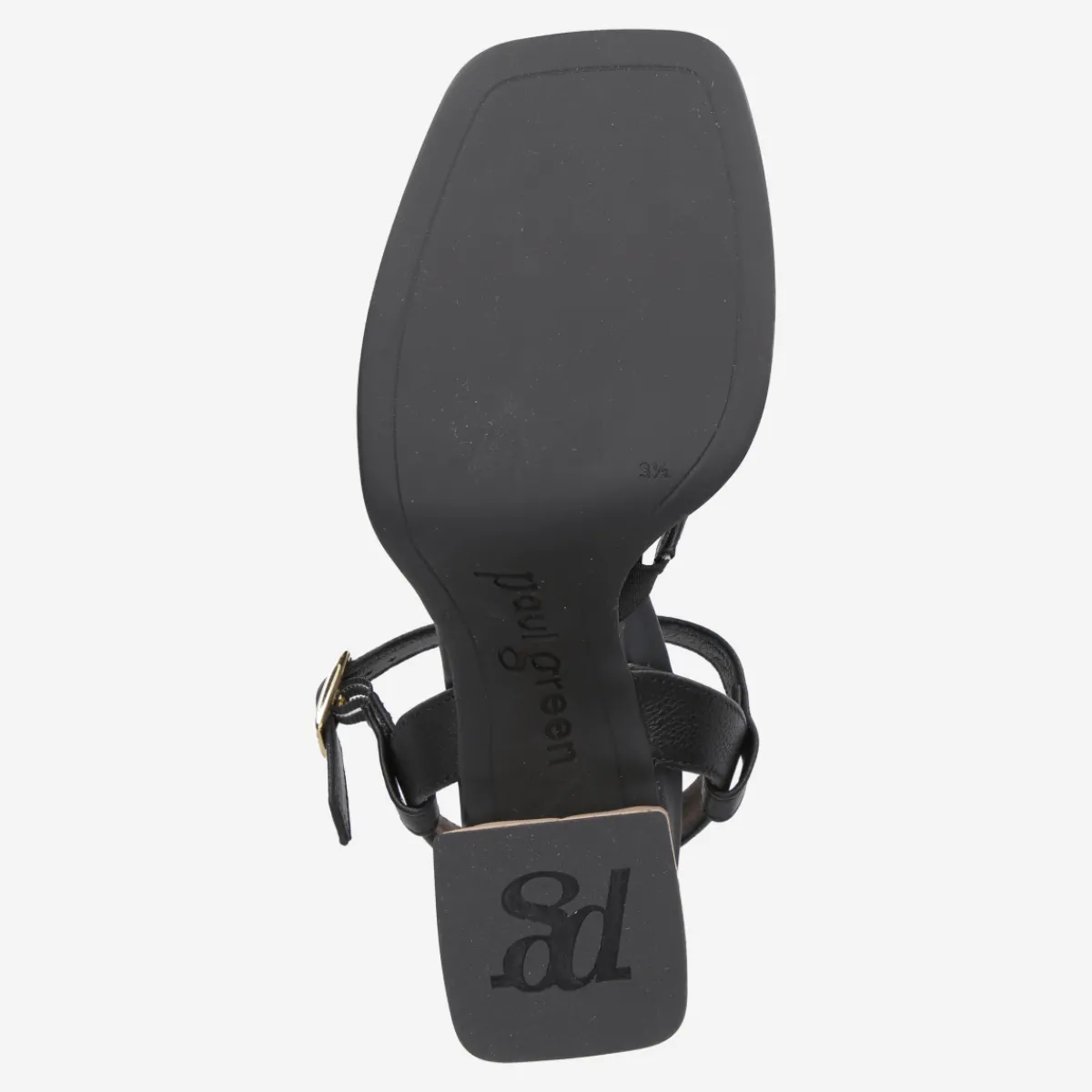 Paul Green Sandaletten|Sandalette 6073-025 Schwarz