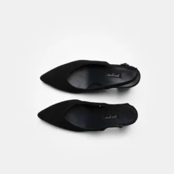 Paul Green Peeptoes & Slingpumps|Sandalette 6101-015 Schwarz