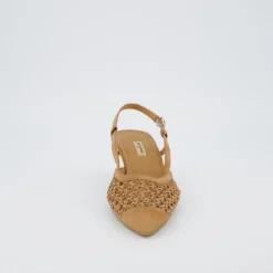 Paul Green Peeptoes & Slingpumps|Sandalette 6144-017 Braun
