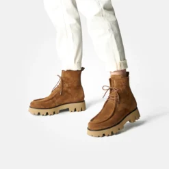 Paul Green Boots|Schnürbootie 8111-014 Braun