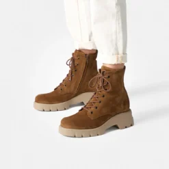 Paul Green Boots|Schnürbootie 8207-028 Braun