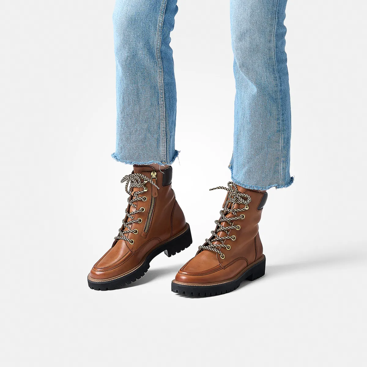 Paul Green Boots|Schnürbootie 8246-020 Braun
