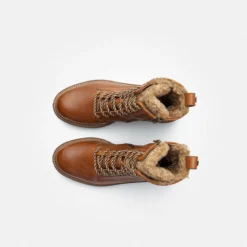 Paul Green Warmfutter|Boots|Schnürbootie mit Warmfutter 8175-006 Braun