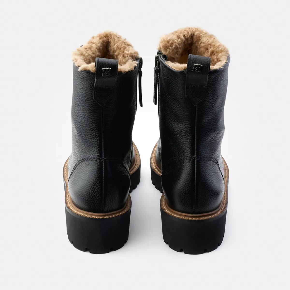 Paul Green Boots|Warmfutter|Schnürbootie mit Warmfutter 8175-010 Schwarz