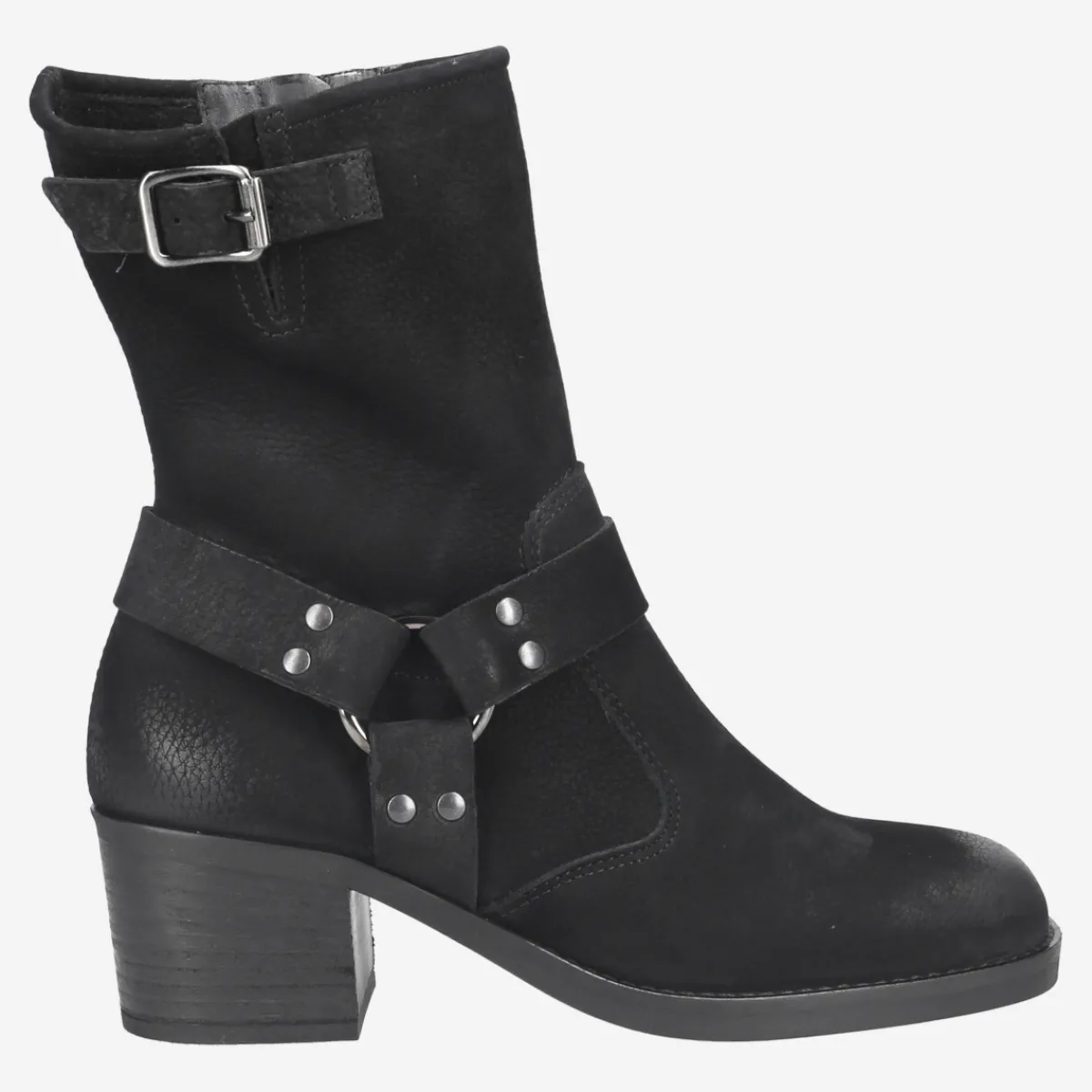 Paul Green Stiefeletten|Schnürstiefelette 8193-036 Schwarz