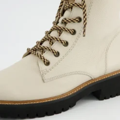 Paul Green Warmfutter|Boots|Schnürstiefelette 8175-028 Weiß / Beige
