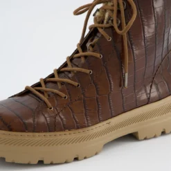 Paul Green Warmfutter|Boots|Schnürstiefelette 5287-108 Braun