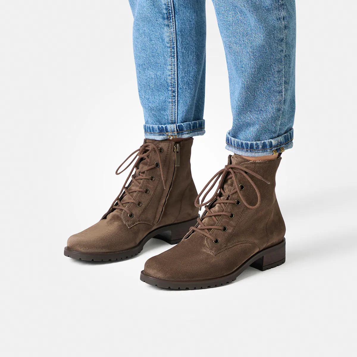 Paul Green Warmfutter|Boots|Schnürstiefelette 8280-000 Braun