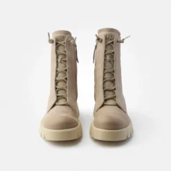 Paul Green Boots|Schnürstiefelette 8216-036 Beige