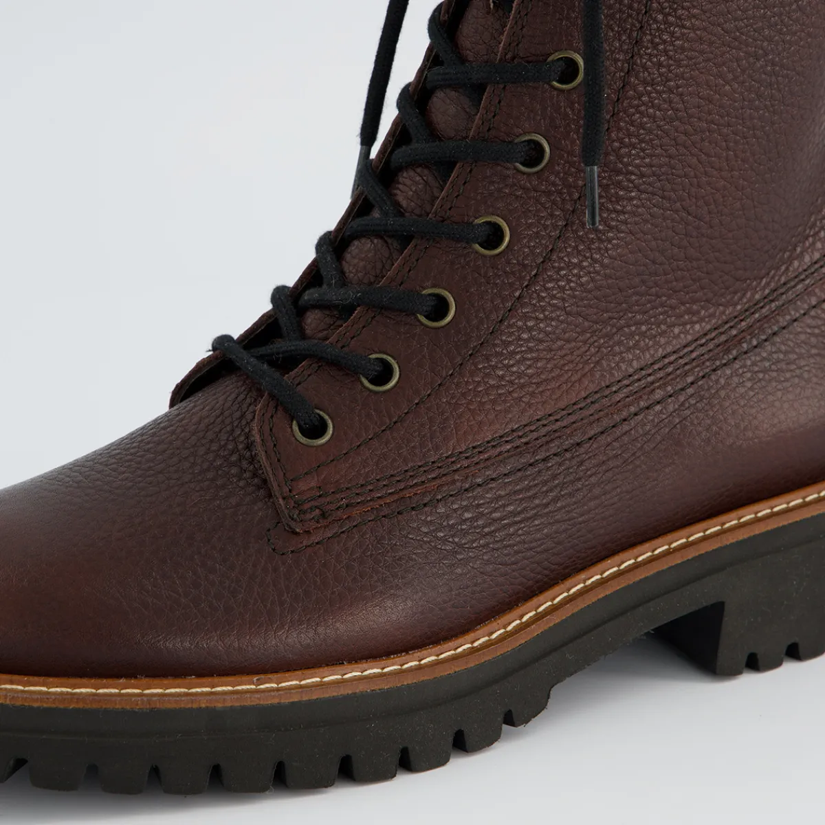 Paul Green Boots|Schnürstiefelette 9768-100 Braun