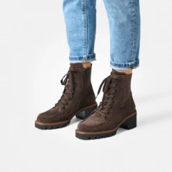 Paul Green Warmfutter|Boots|Schnürstiefelette 8269-010 Braun
