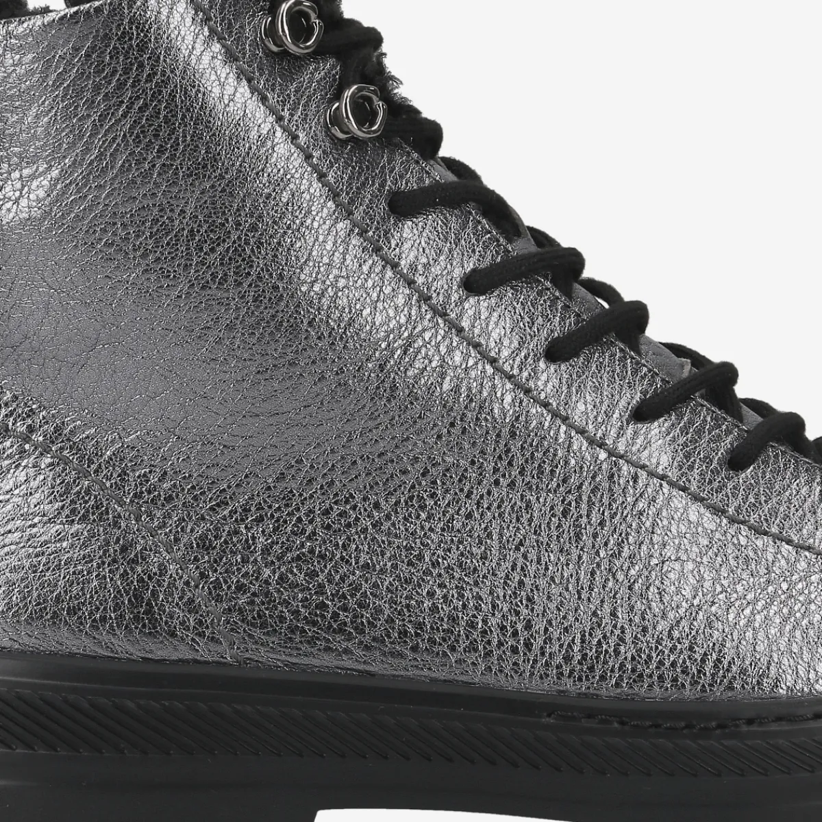 Paul Green Warmfutter|Boots|Schnürstiefelette mit Warmfutter 5287-086 Silber