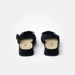 Paul Green Peeptoes & Slingpumps|Sling-Sandalette 6090-035 Blau