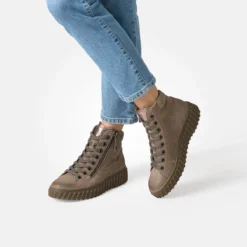 Paul Green Warmfutter|Boots|Sneaker 5446-040 Taupe