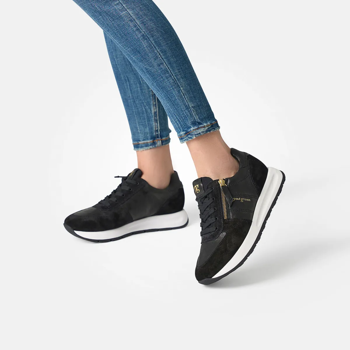 Paul Green Sneaker|Sneaker 5444-008 Schwarz