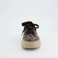 Paul Green Sneaker|Sneaker 5469-058 Braun kombiniert / Reptil