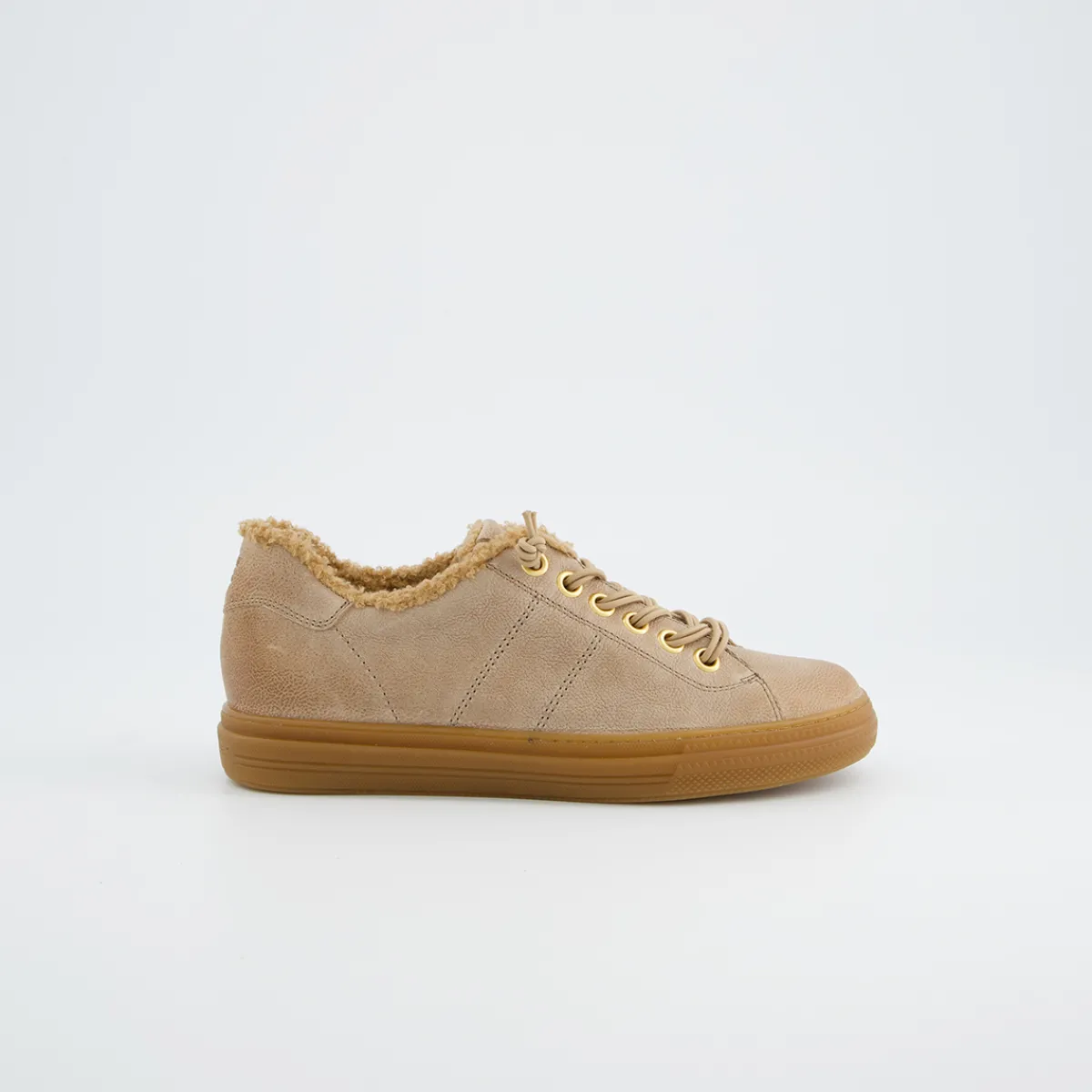 Paul Green Warmfutter|Schnürschuhe|Sneaker 5445-028 Beige