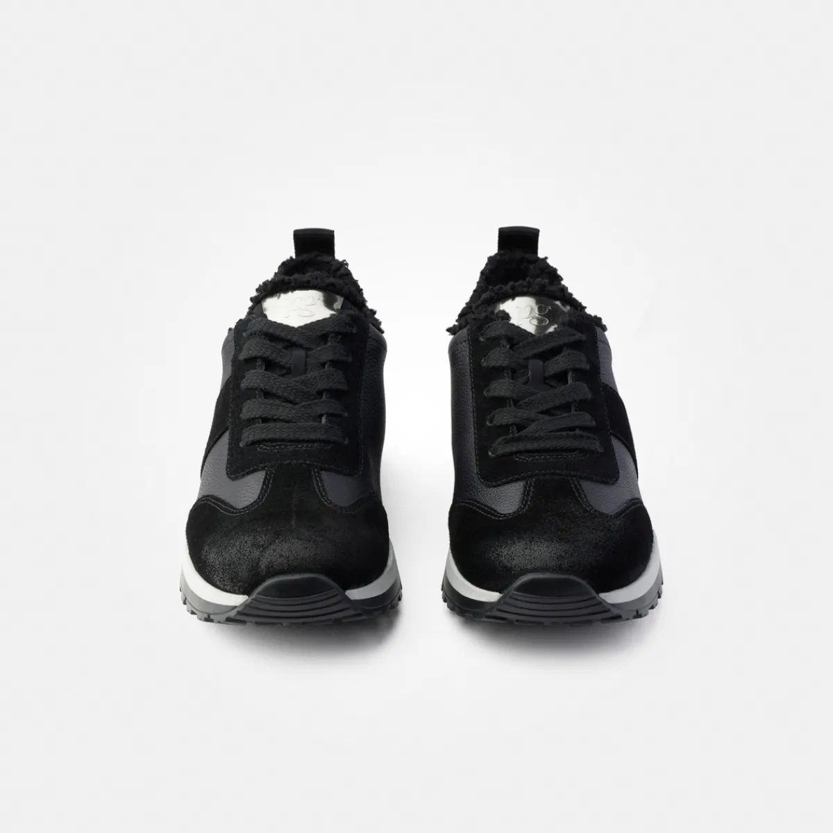Paul Green Warmfutter|Schnürschuhe|Sneaker mit Wechselfußbett 5365-026 Schwarz