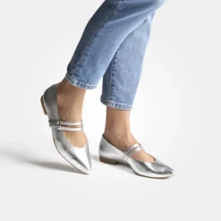 Paul Green Ballerina|SUPER SOFT Ballerina 1022-145 Silber