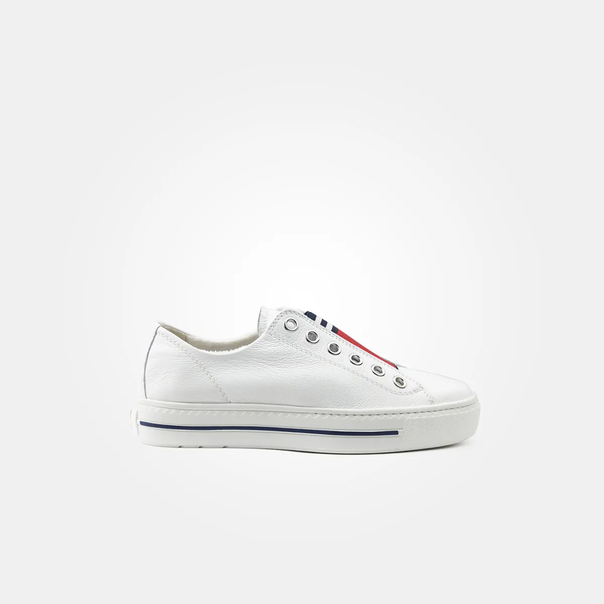 Paul Green Sneaker|SUPER SOFTE Slip-On Pauls 4797-001 Weiß,kombiniert