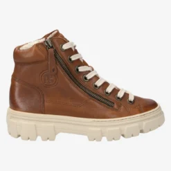 Paul Green Boots|SUPER SOFT Hightop-Pauls 5210-032 Braun
