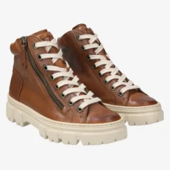 Paul Green Boots|SUPER SOFT Hightop-Pauls 5210-032 Braun