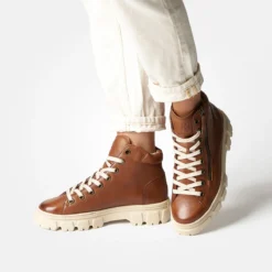Paul Green Boots|SUPER SOFT Hightop-Pauls 5210-032 Braun