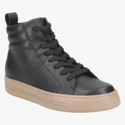 Paul Green Sneaker|SUPER SOFT Hightop-Pauls mit Wechselfußbett 5277-004 Schwarz