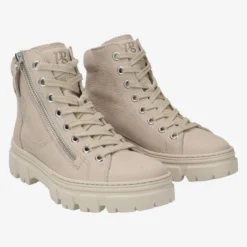 Paul Green Boots|SUPER SOFT Hightop-Sneaker 5210-000 Beige