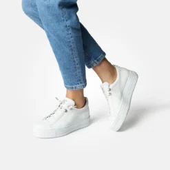 Paul Green Sneaker|SUPER SOFT Pauls 5417-045 Weiß / Silber