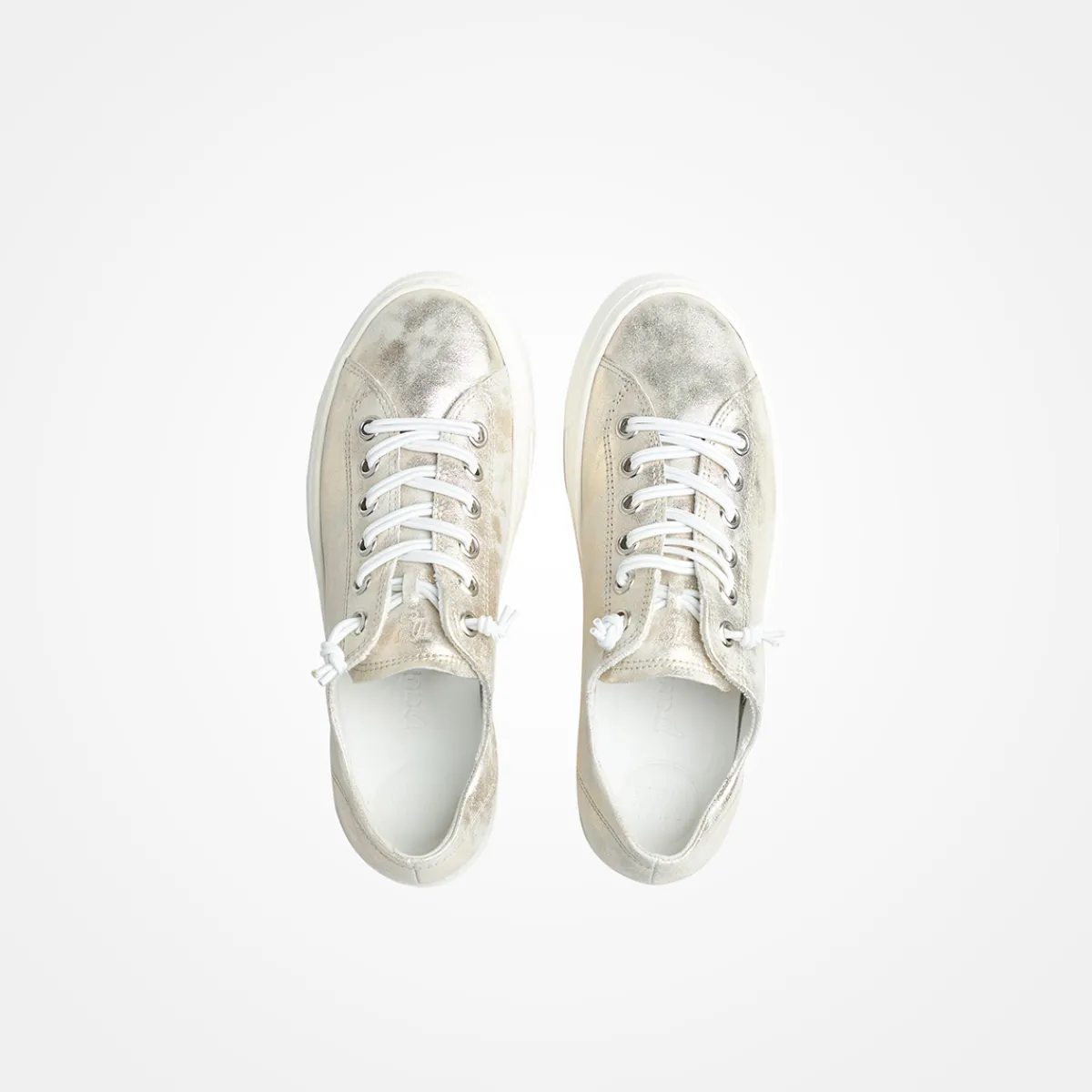 Paul Green Sneaker|SUPER SOFT Pauls mit RELAX-WEITE 4081-031 Beige, metallic