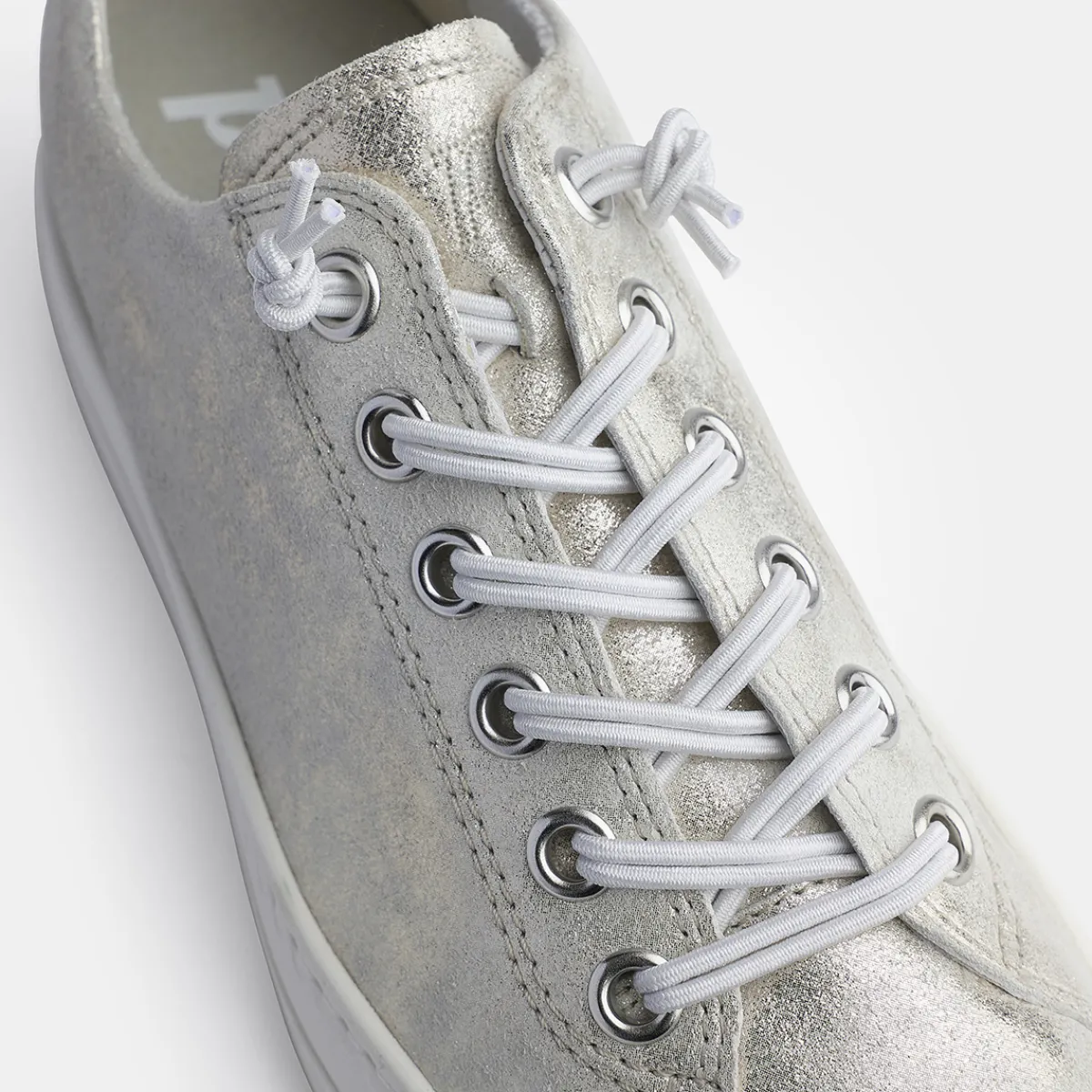 Paul Green Sneaker|SUPER SOFT Pauls mit RELAX-WEITE 4081-031 Beige, metallic