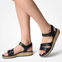 Paul Green Sandaletten|SUPER SOFT Sandale 6112-025 Schwarz