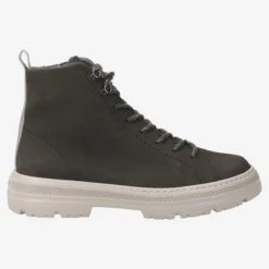 Paul Green Warmfutter|Boots|SUPER SOFT Schnürstiefelette mit Warmfutter 5287-034 Grau
