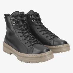 Paul Green Warmfutter|Boots|SUPER SOFT Schnürstiefelette mit Warmfutter 5287-014 Schwarz