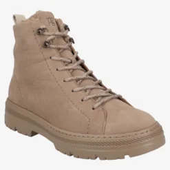Paul Green Warmfutter|Boots|SUPER SOFT Schnürstiefelette mit Warmfutter 5287-004 Beige