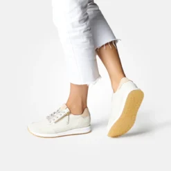 Paul Green Sneaker|SUPER SOFT Sneaker mit RELAX-WEITE 4085-335 Weiß/ Offwhite / Beige