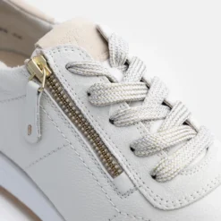 Paul Green Sneaker|SUPER SOFT Sneaker mit RELAX-WEITE 4085-335 Weiß/ Offwhite / Beige