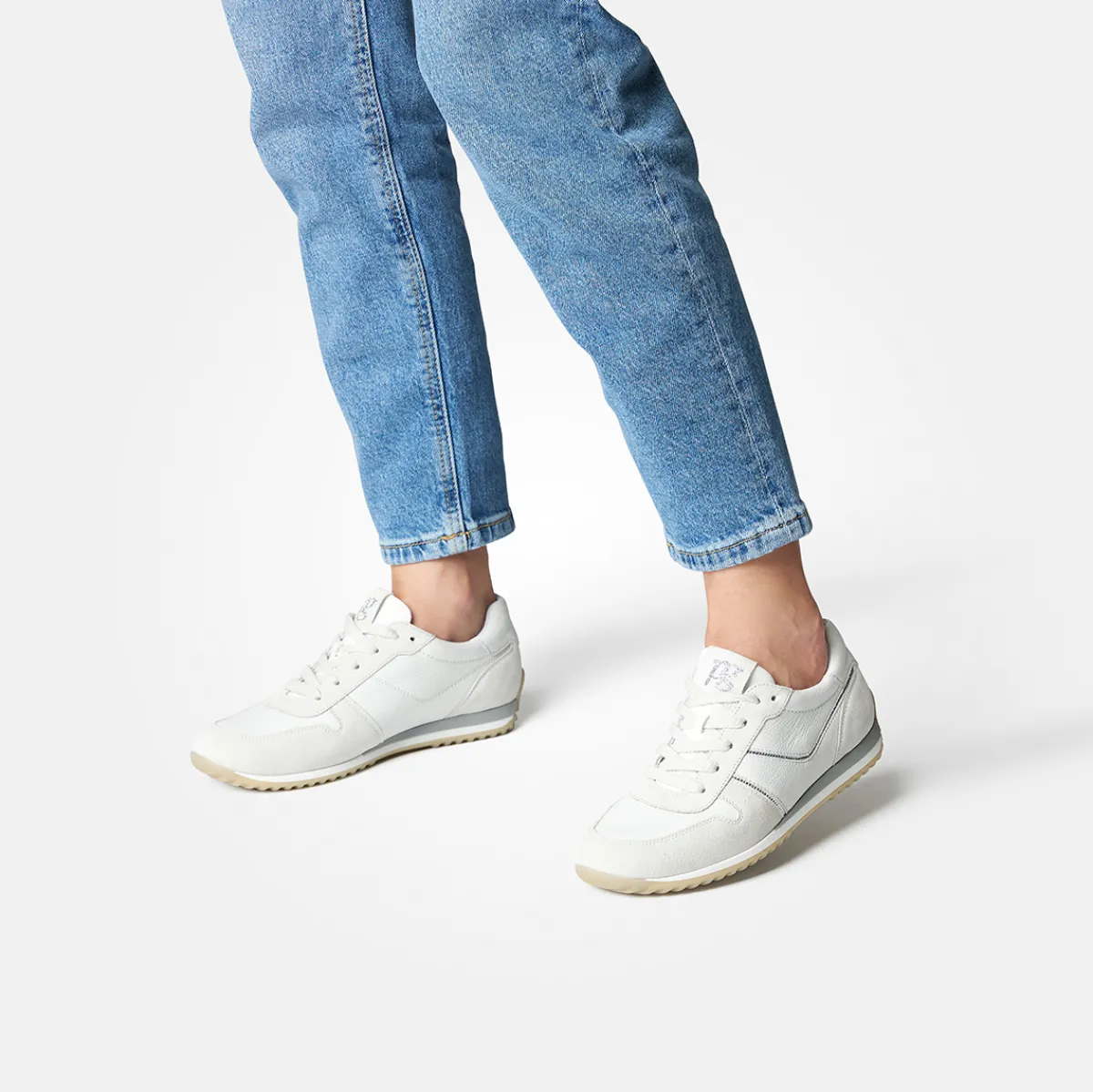 Paul Green Sneaker|SUPER SOFT Sneaker mit Wechselfußbett 5332-055 Weiß