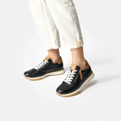 Paul Green Sneaker|SUPER SOFT Sneaker mit Wechselfußbett 5310-025 Schwarz