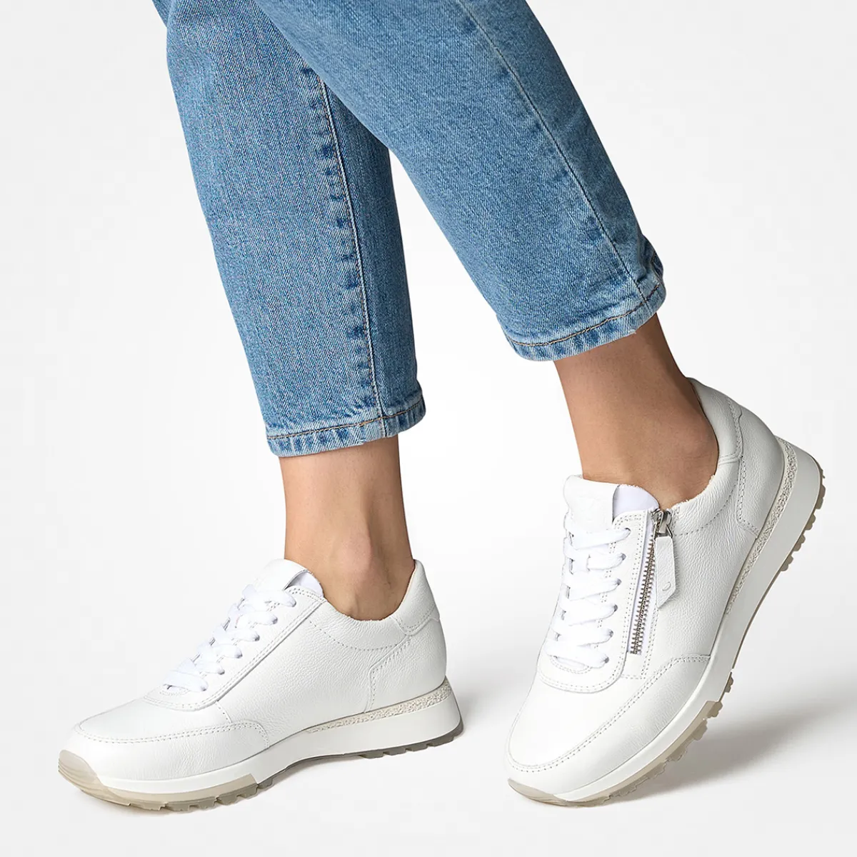 Paul Green Sneaker|SUPER SOFT Sneaker mit Wechselfußbett 5310-055 Weiß